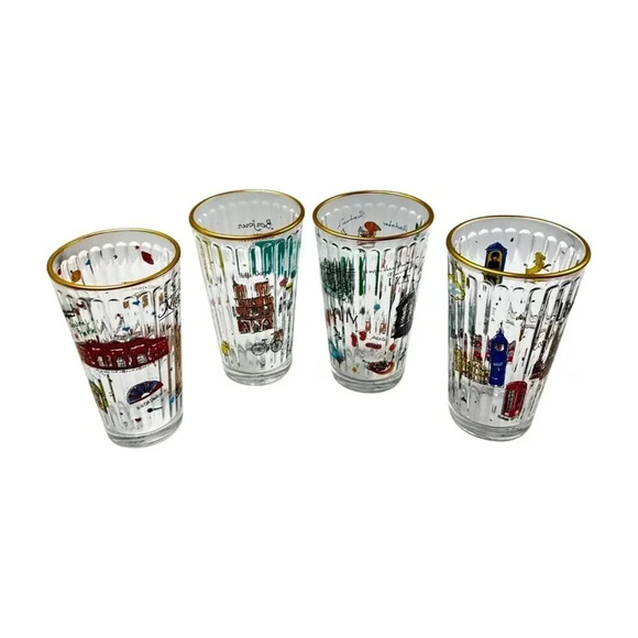 RAKLE Glasses Metropolitan Paris Rome London New York Glasses Lot 4 - Picture 7 of 12